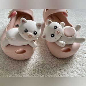 Mini Melissa cat shoes